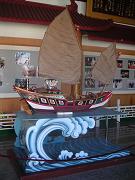 Legend says Mazu appeared to ships in distress and rescued the sailors
