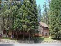 Cabin at Hume lake Sierra Nevadas