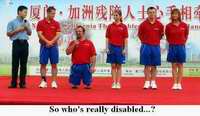 who is really disabled ? they asked.