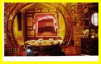 Mazu's boudoir  Quite a sumptuous apartment for the simple lass!