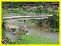 Bridge on the way to the Nanjing Hakka earthen houses