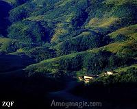 Thousands of Hakka earthen houses like these are hidden away in the hills of West Fujian