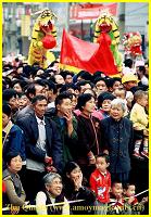 onlookers at a festival